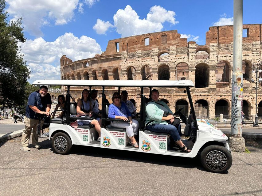 Rome: Golf Cart Tour the Very Best in 4 Hours - Key Information and Logistics
