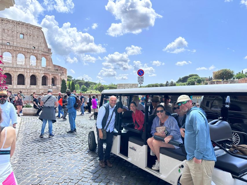 Rome in Golf Cart 6 Hours the Really Top! - Inclusions in the Rome Golf Cart Tour
