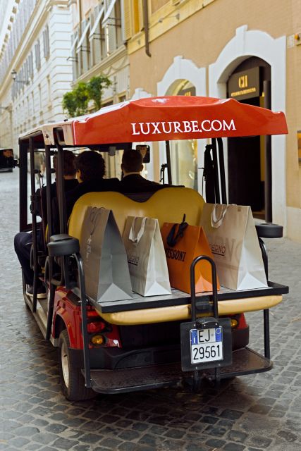 Tour of Rome in Golf Cart : 8H Shopping Tour - Meeting Point Information