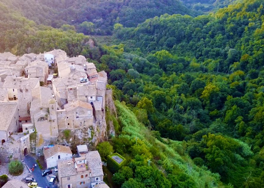 From Rome: Private Tour of Calcata & Bomarzo Thermal Baths - Highlights