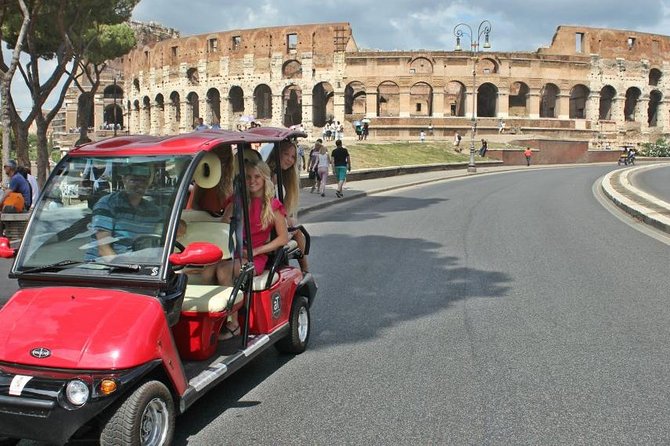 Full Day Private Guided Tour of Rome by Golf-Cart & Colosseum and Roman Forum - Booking and Confirmation Details