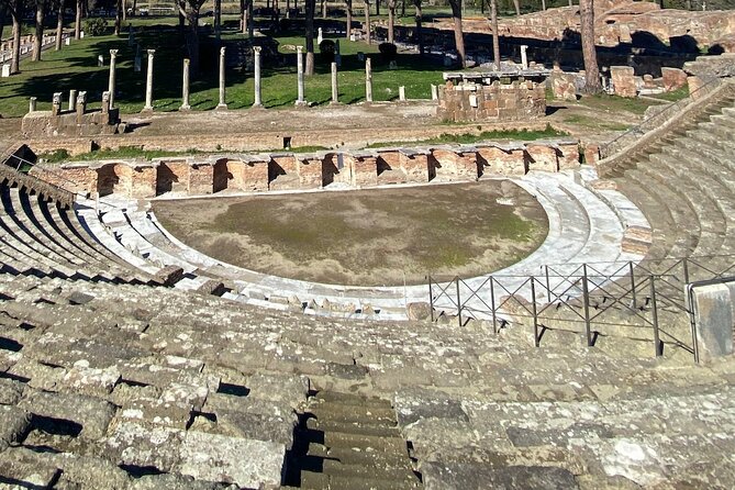 German Port City of Ostia Antica - Option for Return to Rome or Ostia Lido Beach