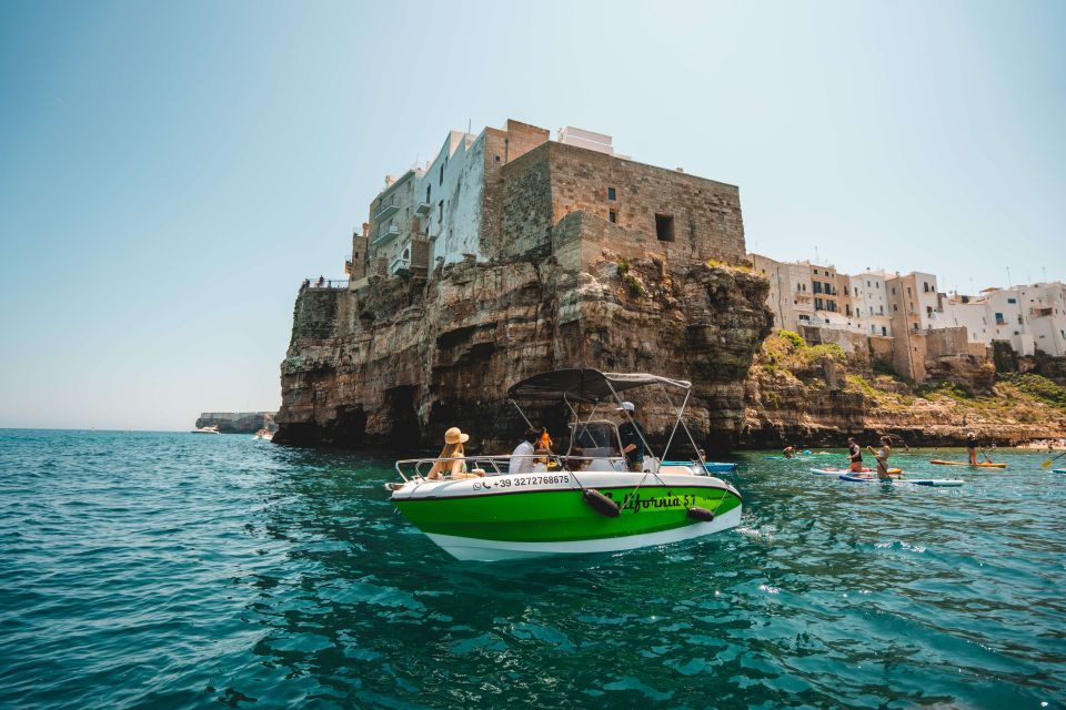 Polignano a Mare: Private Speedboat Cave Trip With Aperitif - Important Information for Participants