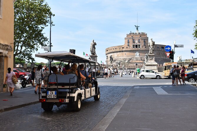 Private Rome Golf Cart Tour With Guided Tour Inside Colosseum - Customer Experience