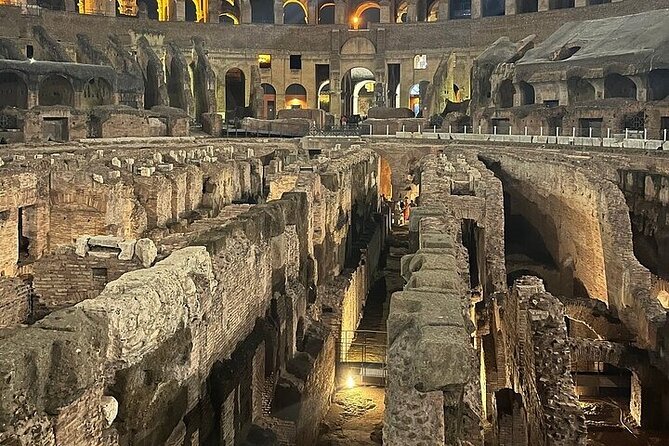 Rome: Colosseum Tour by Night With Arena & Underground - Pricing