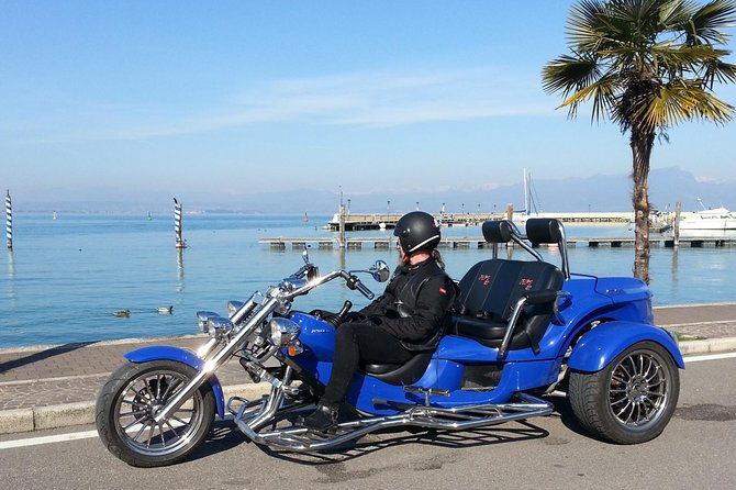 Trike/Ryker Guided Tour 2h on Garda Lake (1 Driver + up to 2 Pax) - Booking Information