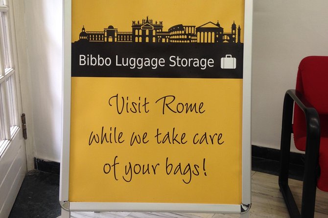 Luggage Storage in Rome City Center - Value for Money