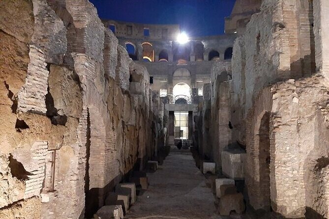 Rome: Colosseum Tour by Night With Arena & Underground - Experience