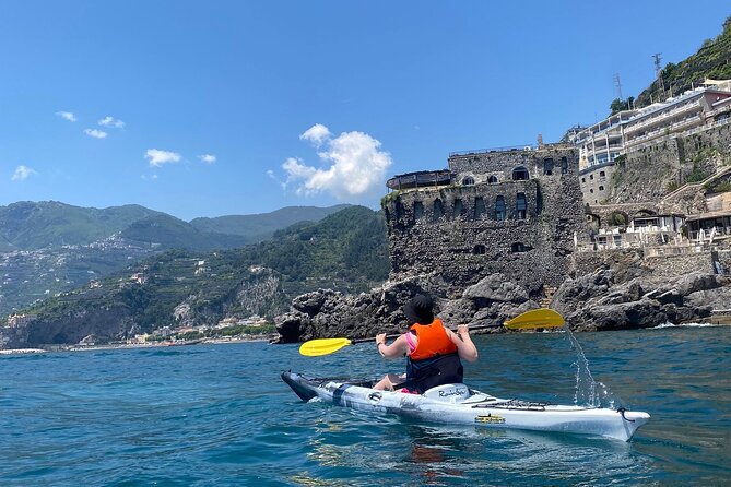 Amalfi Coast Kayak & Snorkeling Tour to the Pandoras Cave - Includes