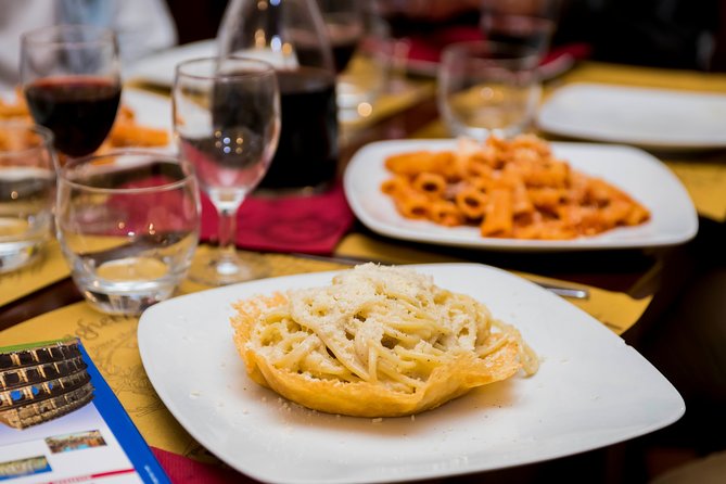 Half-Day Food and Wine Tasting Tour in Rome - Traditional Roman Dishes