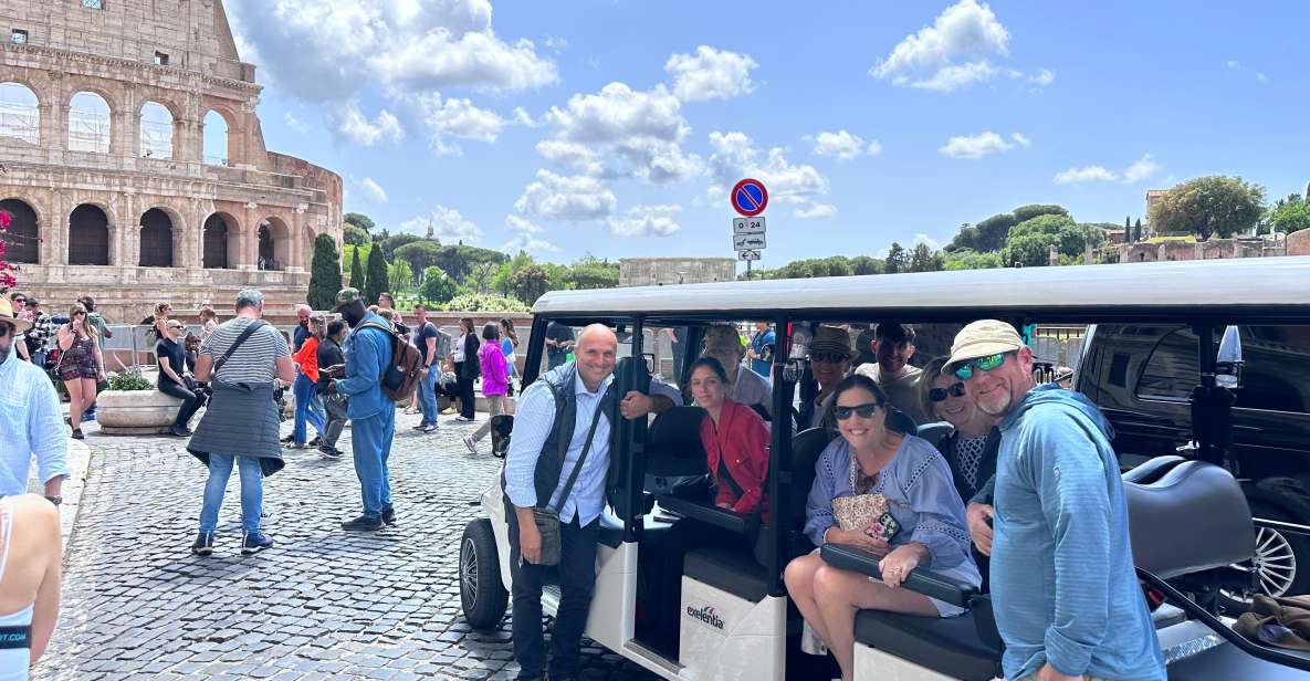 Rome in Golf Cart 6 Hours the Really Top! - Convenient Directions for Rome Golf Cart Tour