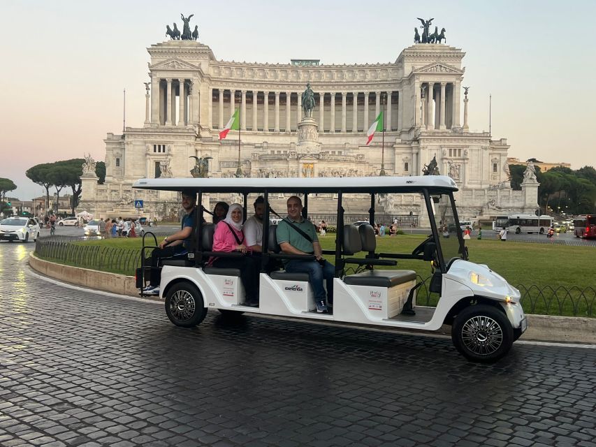 Rome: Private Golf Cart City Highlights Tour - Restrictions and Customer Reviews
