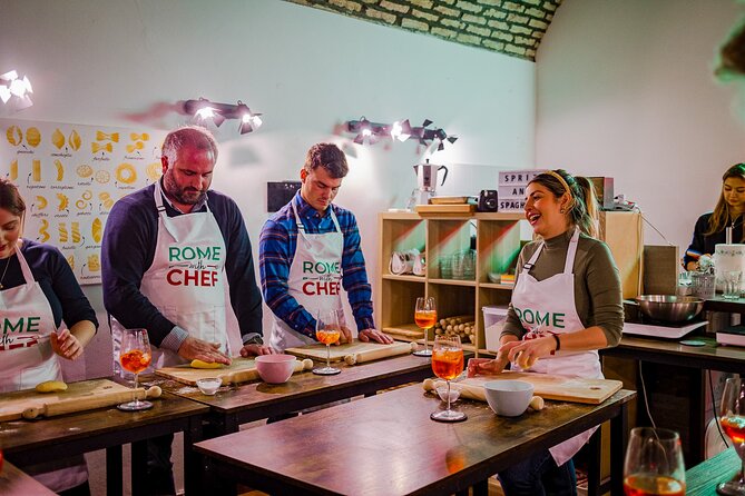 Spritz & Spaghetti: Tipsy Cooking Class in Rome - Discover Rave Reviews From Happy Guests