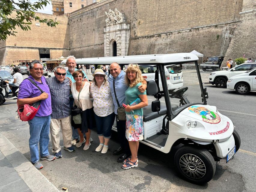 Private Rome Tour by Golf Cart: 4 Hours of History & Fun - Booking Information
