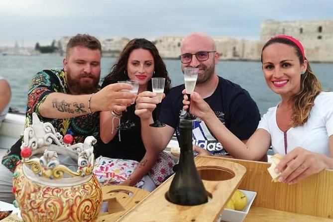 Aperitif on the Boat at Sunset Island and Sea Caves - Just The Basics