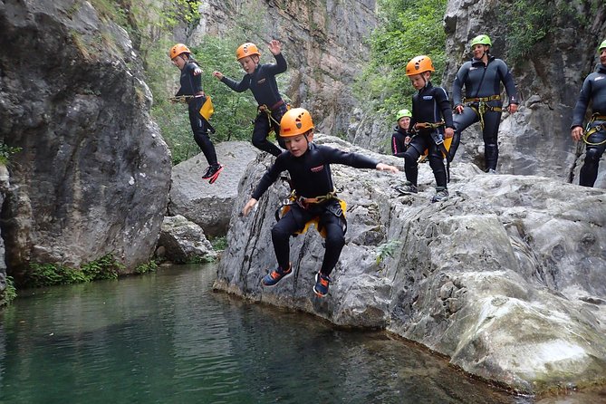 Canyoning Campione Xtreme - Family Friendly Canyoningtour - Just The Basics