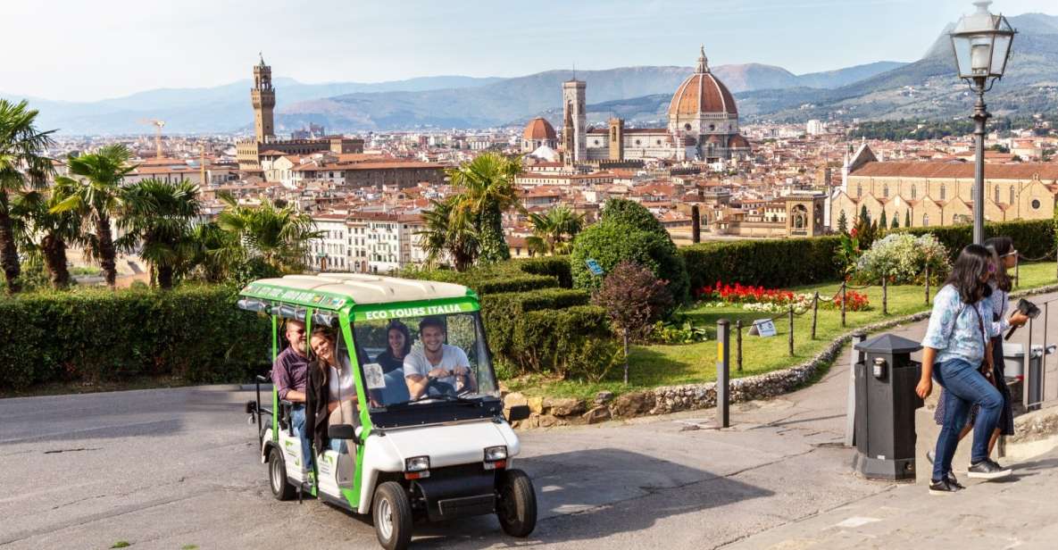 Florence Golf Cart Tour - Half Day - Guided Tour - Just The Basics