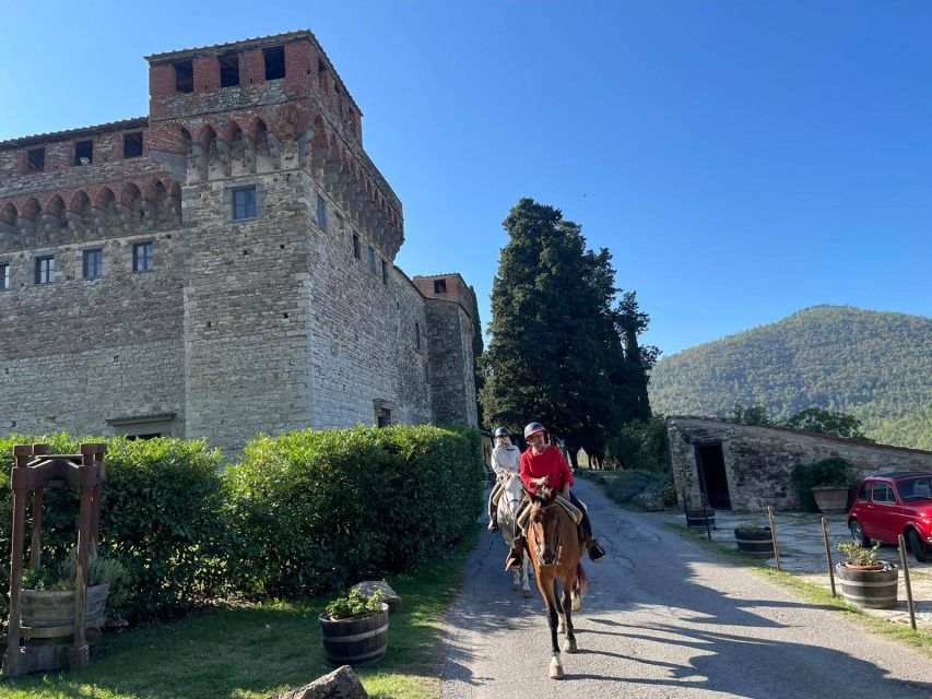 Florence: Private Horseback Tour With Wine Tasting and Lunch - Just The Basics