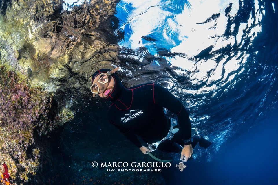 Freediving in the Wild of the Amalfi Coast/Capri/Sorrento: - Just The Basics