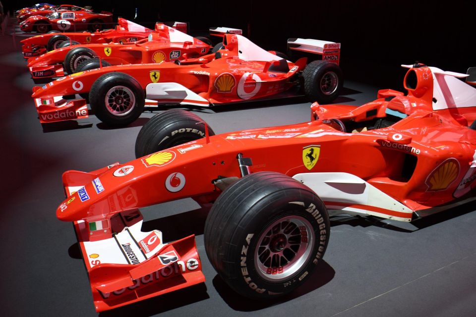 From Bologna: Trip to Ferrari Museum With Tickets and Lunch - Just The Basics