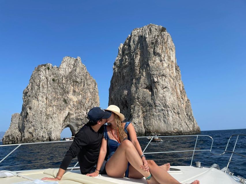 From Sorrento: Capri Private Sunset Boat Tour - Just The Basics