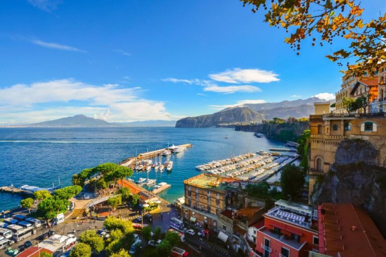 From Sorrento: Capri, Sorrento & Pompeii Private Tour