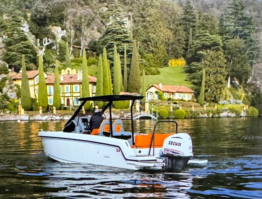 Lake Como: 2 Hour Private Boat Tour With Driver - Just The Basics