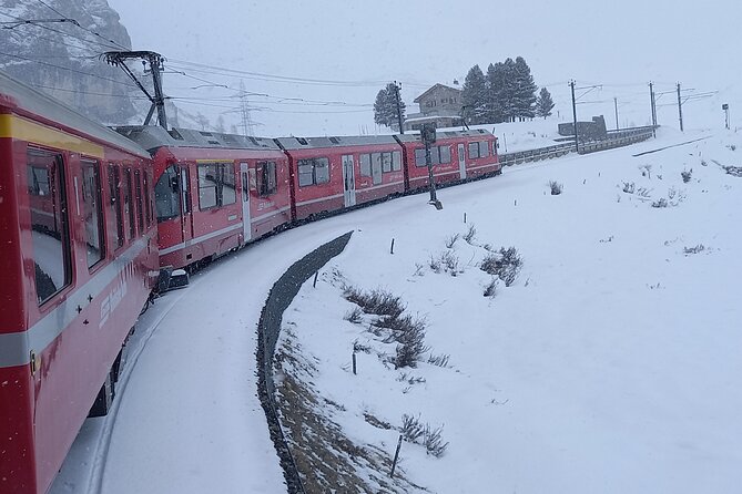 Lake Como, Swiss Alps and Bernina Train. From Milan - Just The Basics