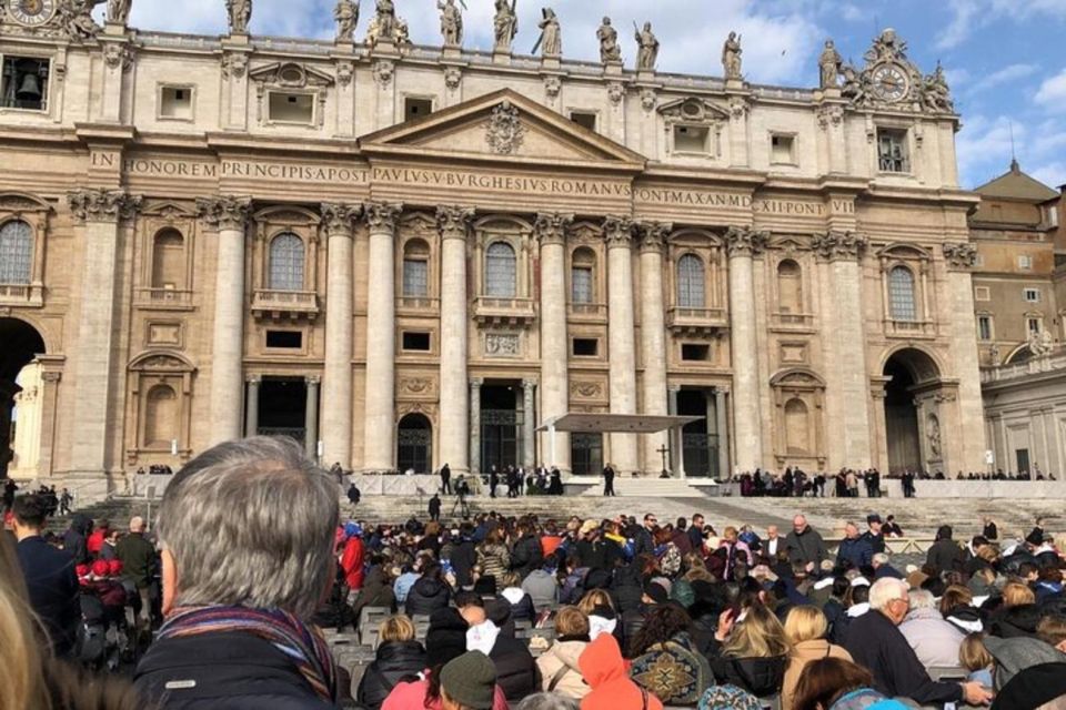 Papal Audience, Vatican Museums and Sistine Chapel Tour - Just The Basics