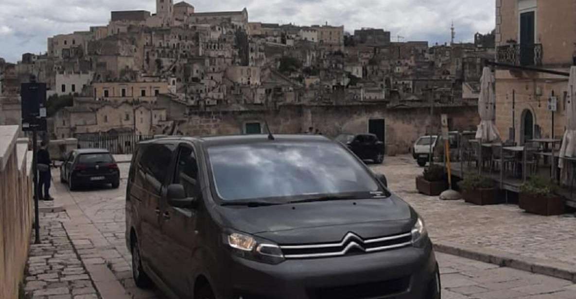 Private Transfer From Naples Airport to Matera - Just The Basics