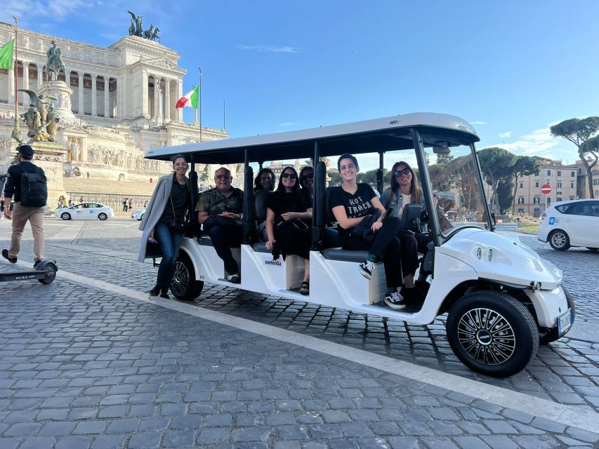 Rome: Private Golf Cart City Highlights Tour - Tour Location and Pricing
