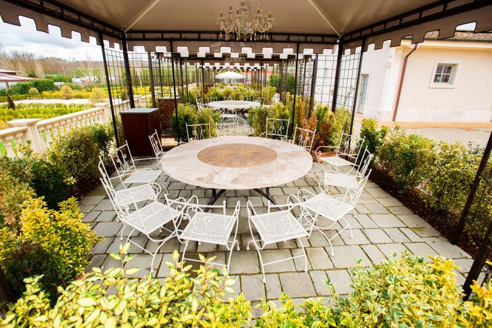 San Gimignano Private Garden Dinner on Royal Terrace - Just The Basics