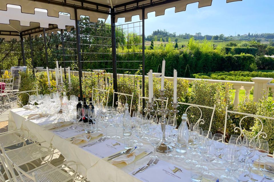 San Gimignano Private Garden Lunch on Royal Terrace - Just The Basics