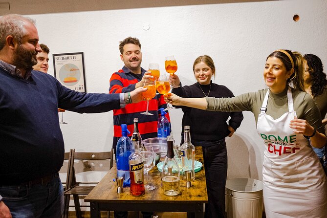 Spritz & Spaghetti: Tipsy Cooking Class in Rome - Just The Basics