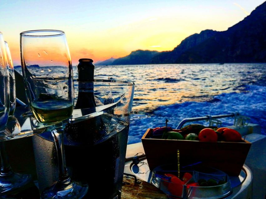 Sunset Magic: Boat Tour With Tasting on the Amalfi Coast - Just The Basics