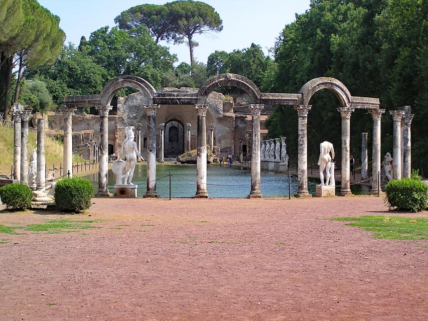 Tivoli Gardens Tour: Hadrians and DEste Villas - Just The Basics