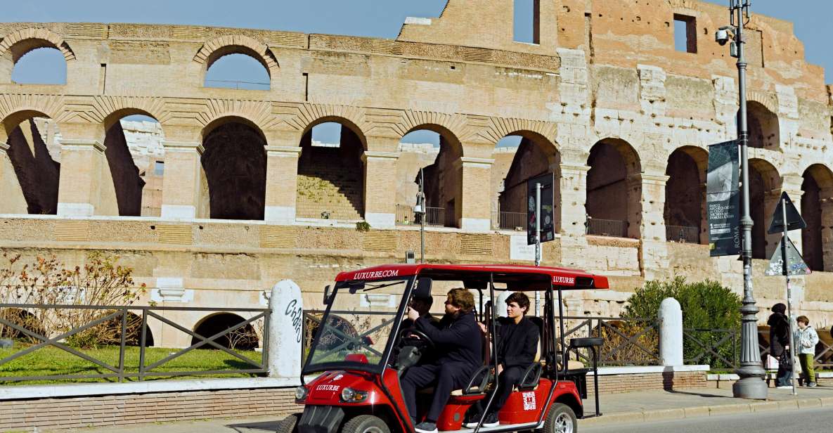 Tour of Rome in Golf Cart: Rome in a Day - Just The Basics