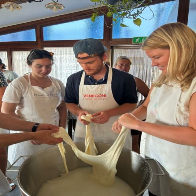 Amalfi Coast: Mozzarella, Pasta, and Tiramisu Cooking Class - Culinary Delights on the Amalfi Coast