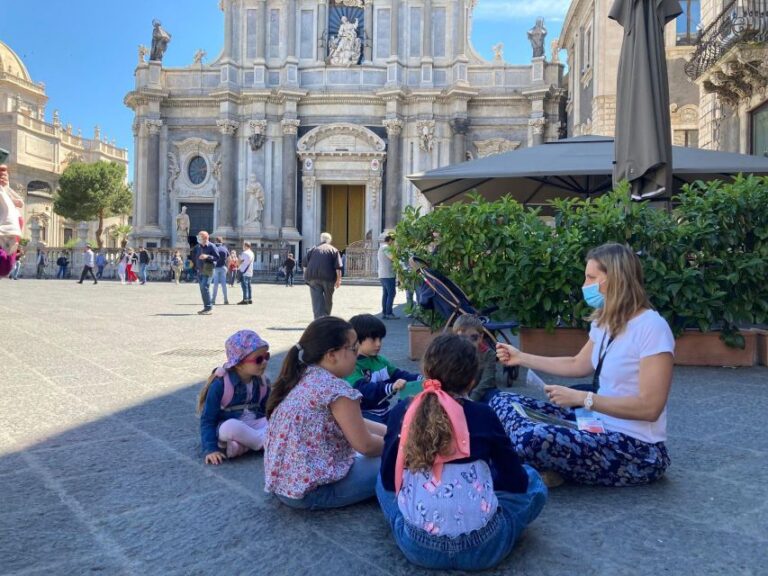 Catania&Mount Etna: Private Guided Family-Friendly Tour