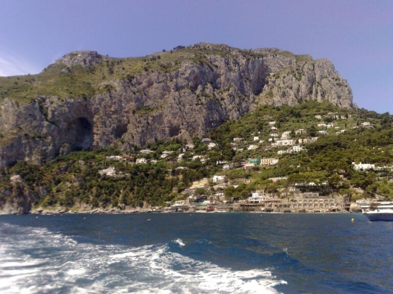 From Capri: a Day on a Private Boat Around the Island