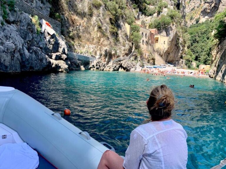 From Salerno: Amalfi Coast Boat Tour to Positano
