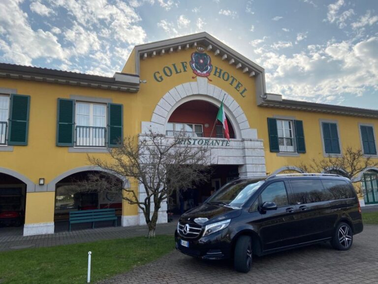 Gressoney: Private Transfer To/From Malpensa Airport