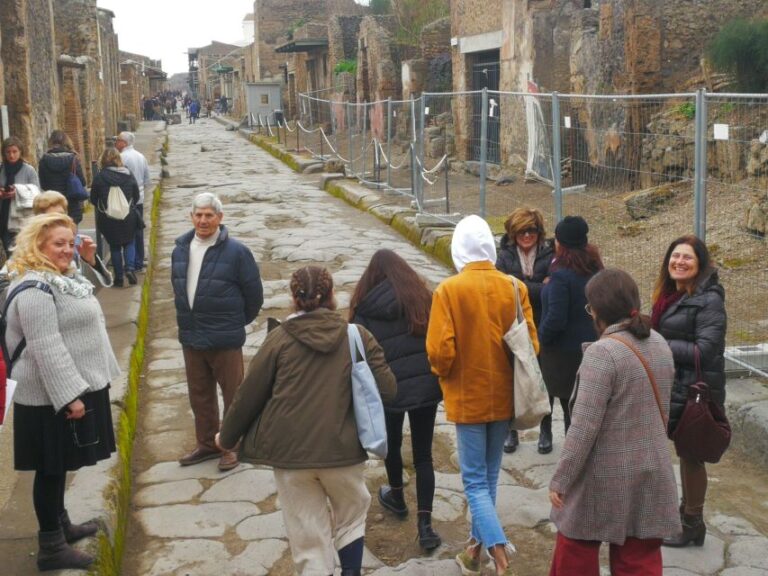 Naples City and Pompeii Excavation Tour