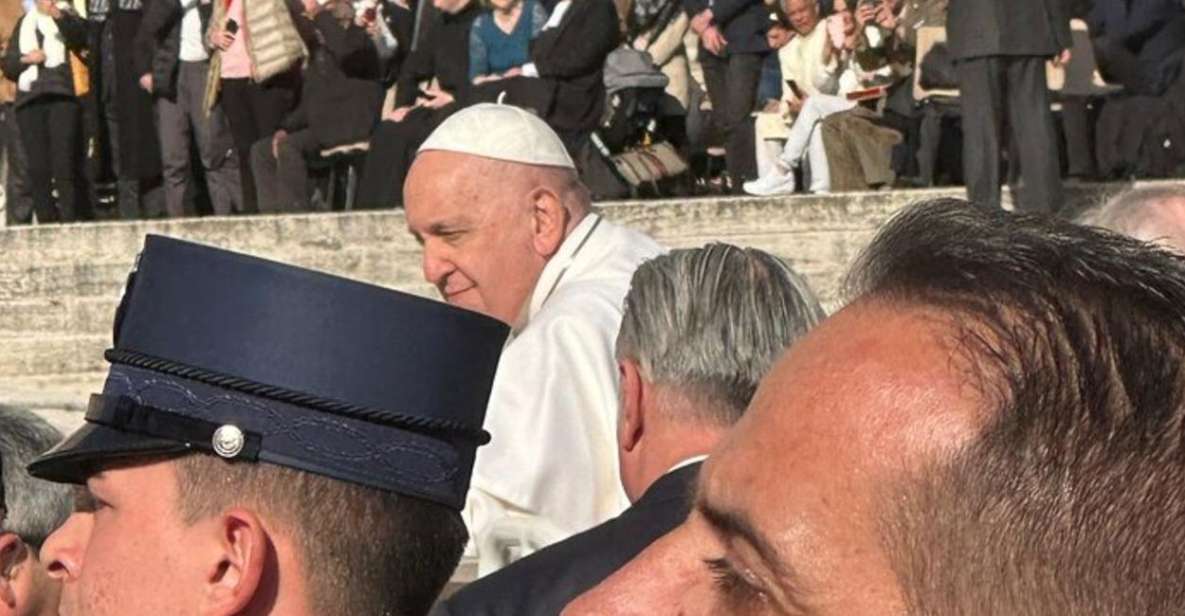 Newlywed Couples Blessing During Pope Francis Audience - Blessing Details