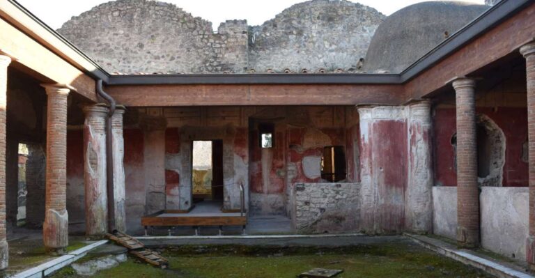 Pompei: 3-Hour Private Tour, Villa of the Mysteries & Lunch