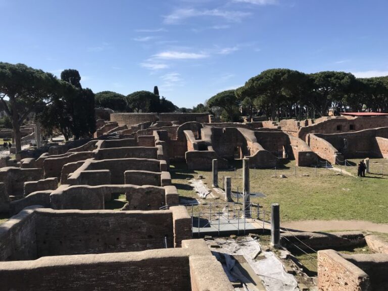 Rome: Ostia Antica Private Van Tour With an Archaeologist