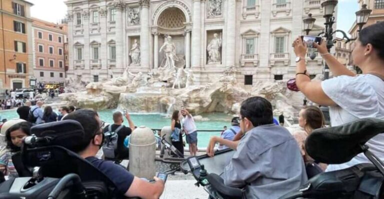 Rome Wheelchair Tour: Accessible Squares and Fountains