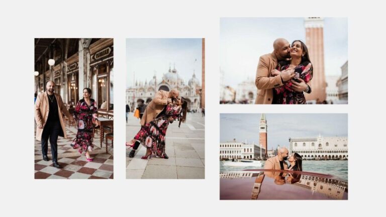 Venice: Elegant Couple Photos on Your Vacation