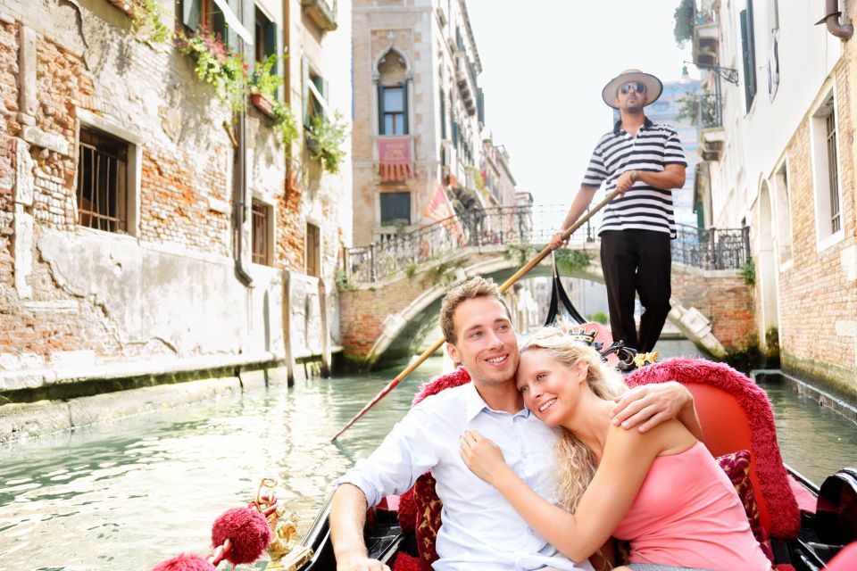 Venice: Romantic Gondola Tour and Dinner for Two - Tour Pricing and Duration