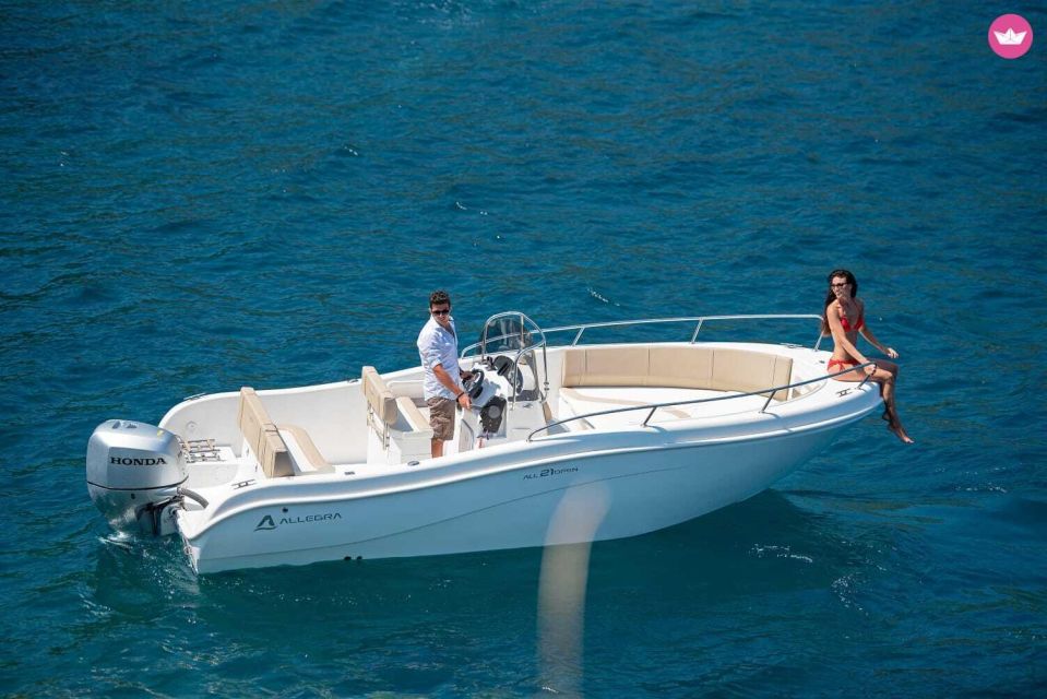 Boat Rental Allegra All21open in the Amalfi Coast - Pricing and Duration